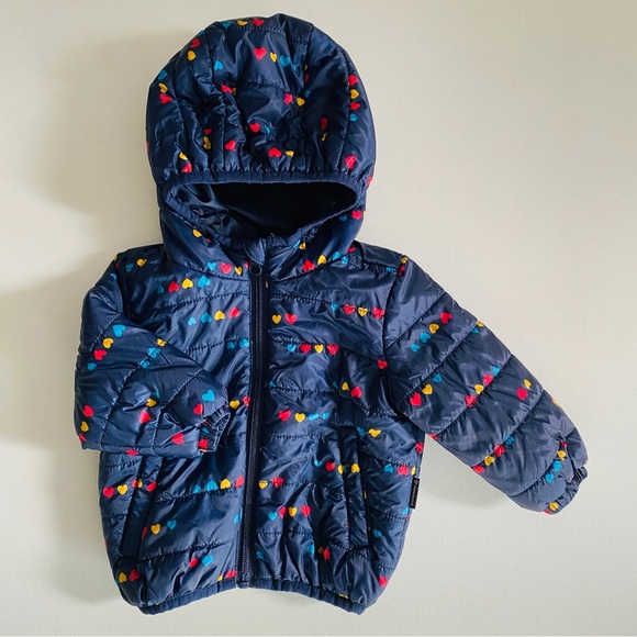 Joe Fresh Heart Puffer Jacket - Picture 1 of 1